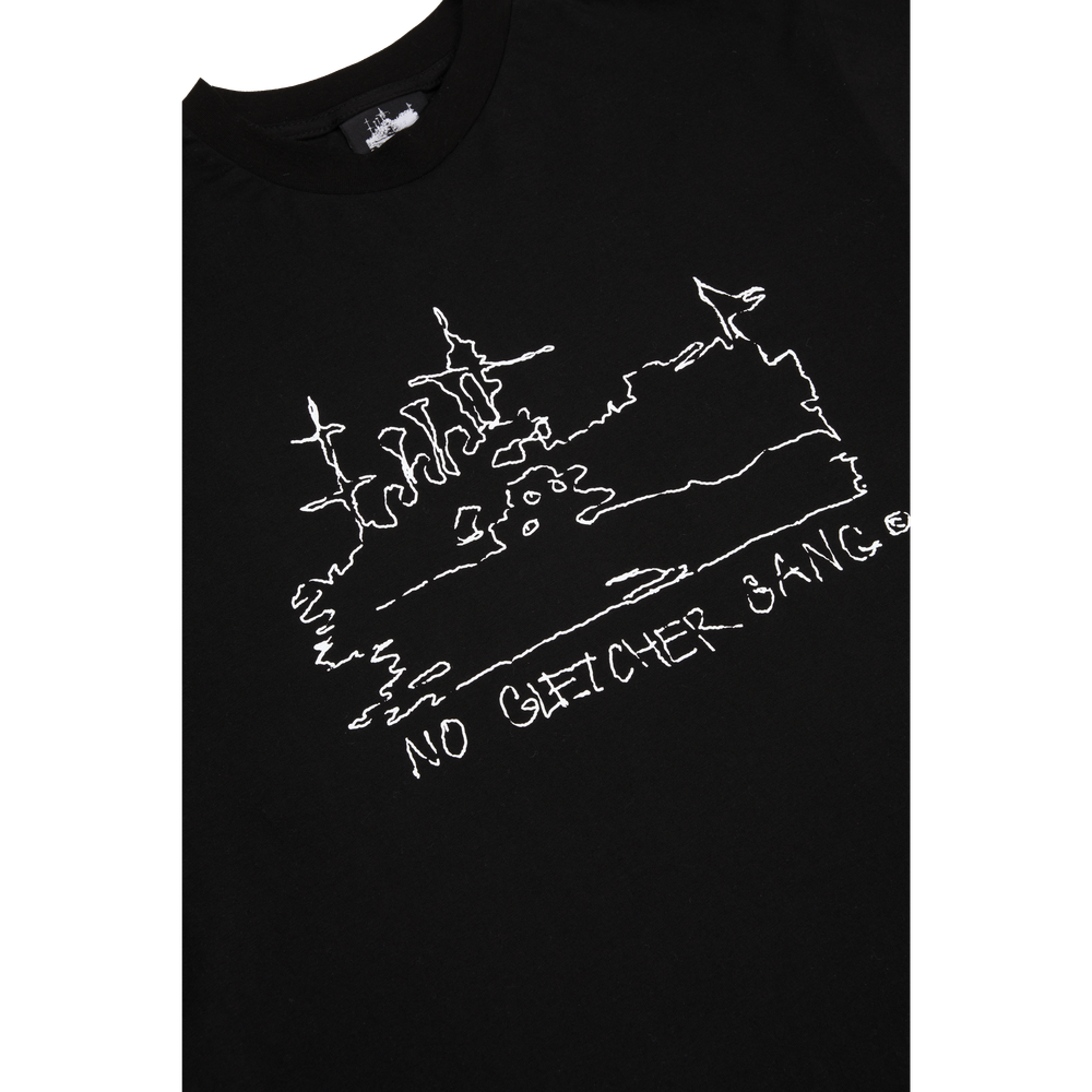 DRAW LOGO T-SHIRT BLACK