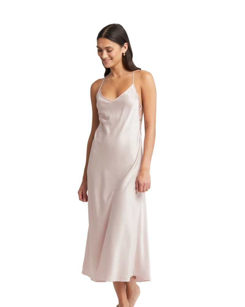 ночная сорочка из шармёза Rya Collection Stunning пыльная роза