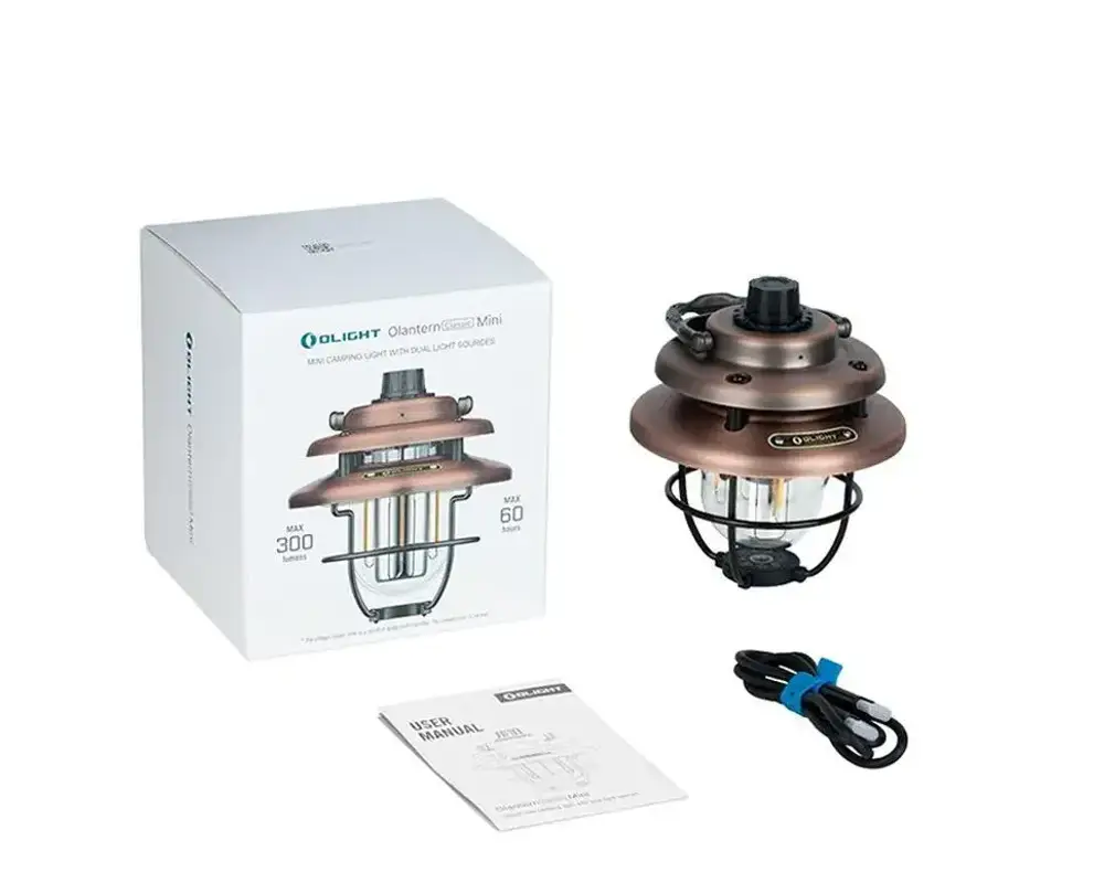 Кемпинговый фонарь Olight Olantern Classic Mini Vintage Copper