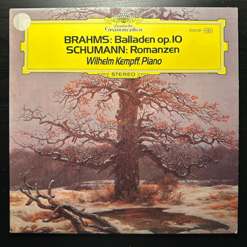 Брамс - Баллады соч. 10 / Шуман - Романсы (Германия 1973г.)