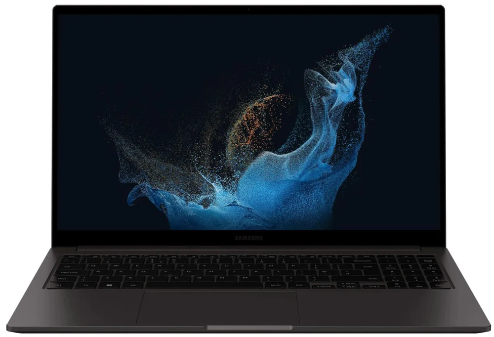 15.6" Ноутбук Samsung Galaxy Book2 NP750XEE Space Gray (1920x1080, Intel Core i5-1240P, 8ГБ, SSD 256ГБ, Intel Arc A350M, OS Windows)