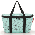 Термосумка детская coolerbag xs cats and dogs mint
