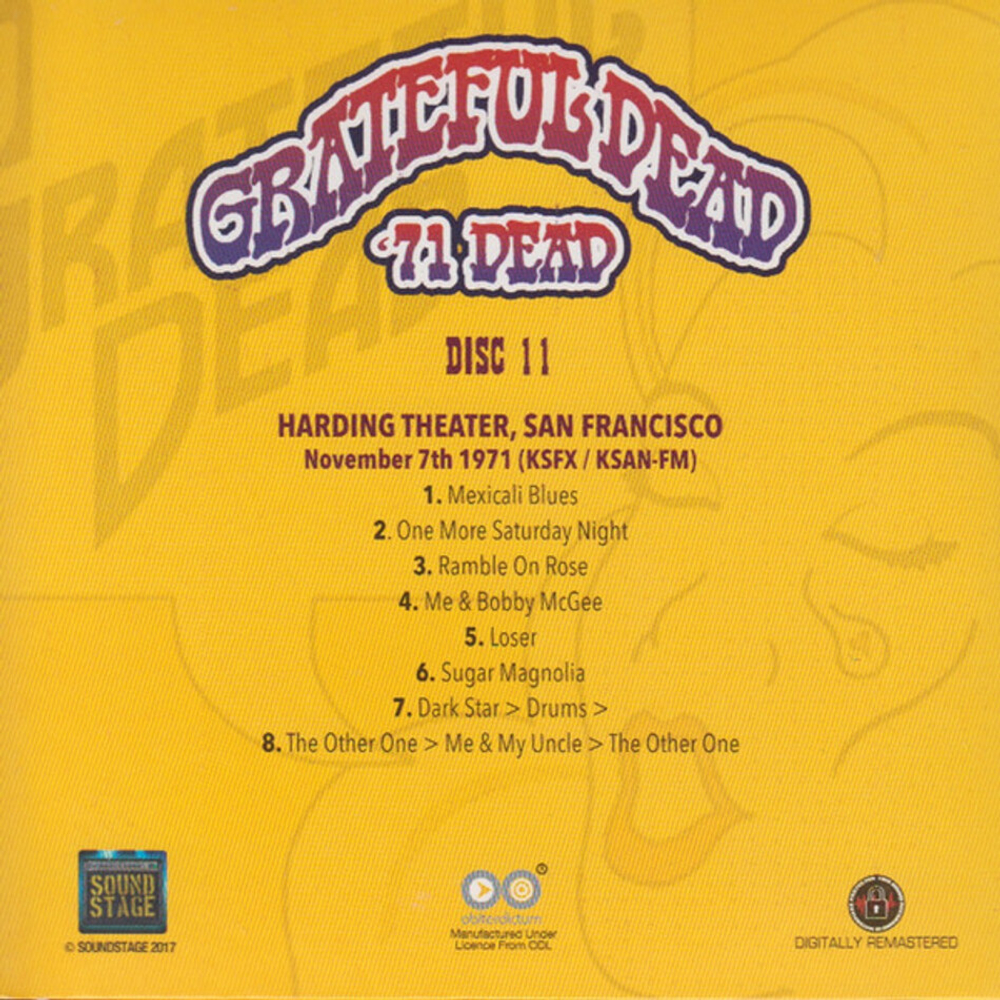 Grateful Dead / '71 Dead - Part 2 (21CD)