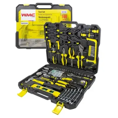 Набор инструментов 168пр. 1/4''3/8''(6гр)(4-19мм) WMC TOOLS WMC-30168 Top Done