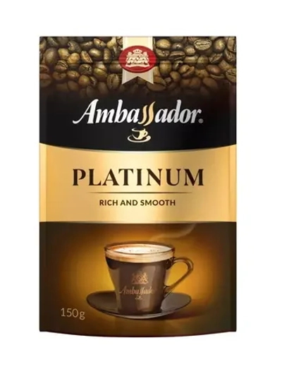 Кофе растворимый PLATINUM 150 г