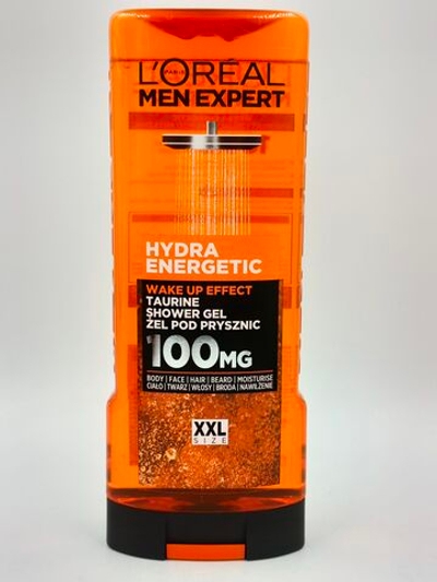Гель для душа мужской с таурином, Men Expert Hydra Energetic, 400 мл (Франция)