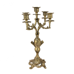 Bello De Bronze Каминные часы с канделябрами "Луи XV"