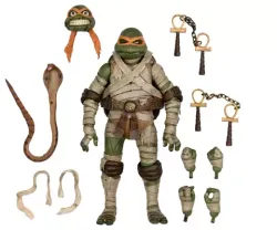 Фигурка NECA Universal Monsters x TMNT: Ultimate Michelangelo as The Mummy