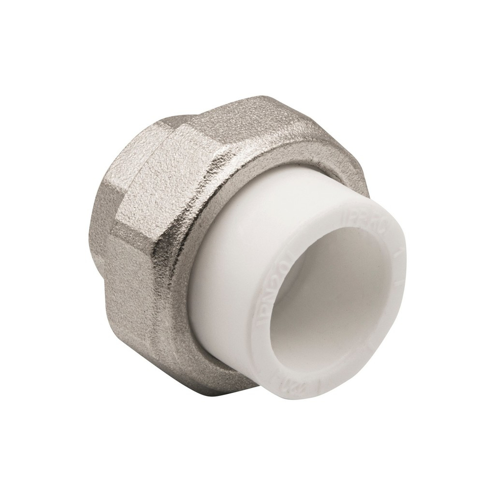 Муфта комб. разъемная, вн 20х1/2" EVER® БЕЛЫЙ штрихкод (Россия)