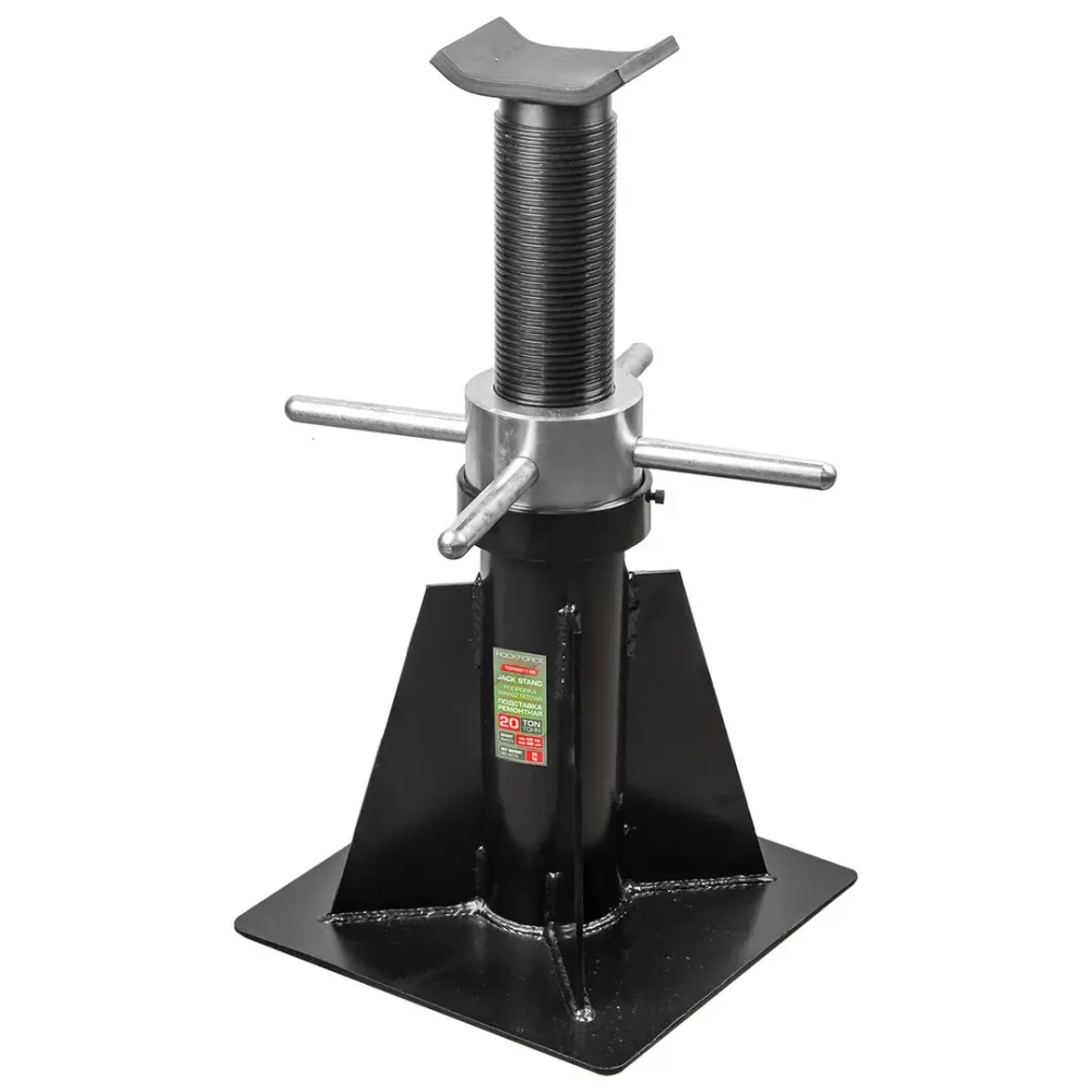 Домкрат-подставка ремонтная механическая винтовая 20т RockFORCE RF-TZ200011-GS