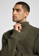 Джемпер HALF ZIP KNIT 112355675