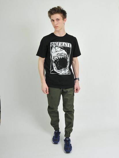 Брюки COOL PENGUIN Chino с карм. Olive/Black