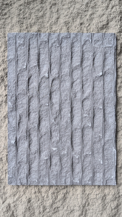 Wide strip stone