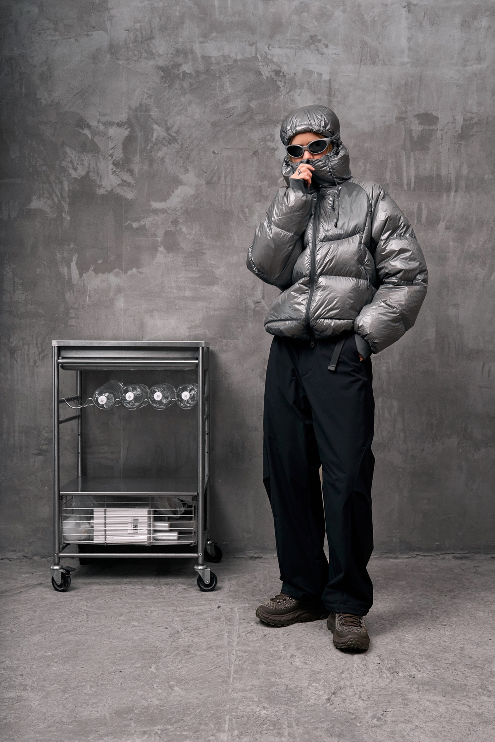 Куртка Nothomme Chasing The Light Down Jacket "Space Gray"