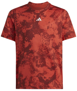 Футболка для мальчика теннисная Adidas Roland Garros T-Shirt - красный