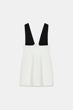 КОМБИНИРОВАННОЕ МИНИ-ПЛАТЬЕ — ZARA