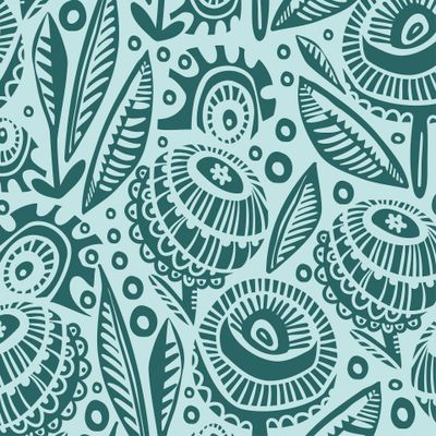 Flower painting