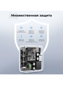Настольное зарядное устройство Угрин 100w с 4 портами