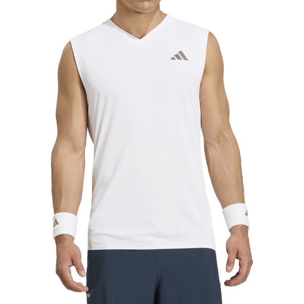 Теннисная футболка Adidas Sleeveless - white