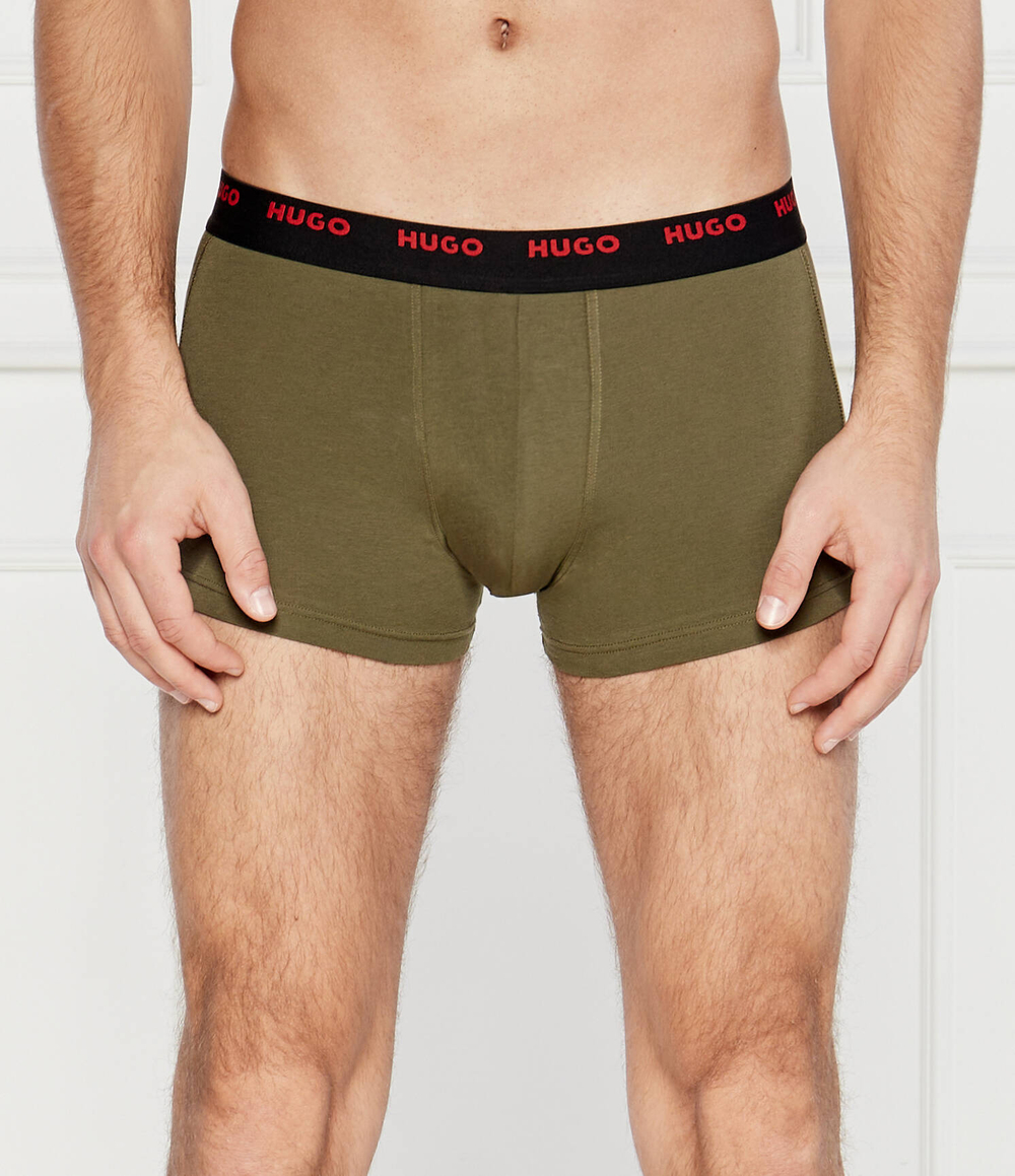 Трусики-боксеры 5шт. trunk Hugo Bodywear - хаки(50479944)