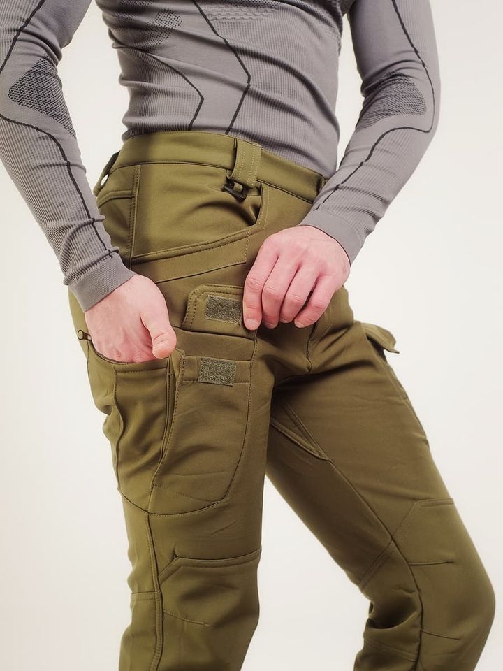 Брюки Shark Softshell (олива) (А)