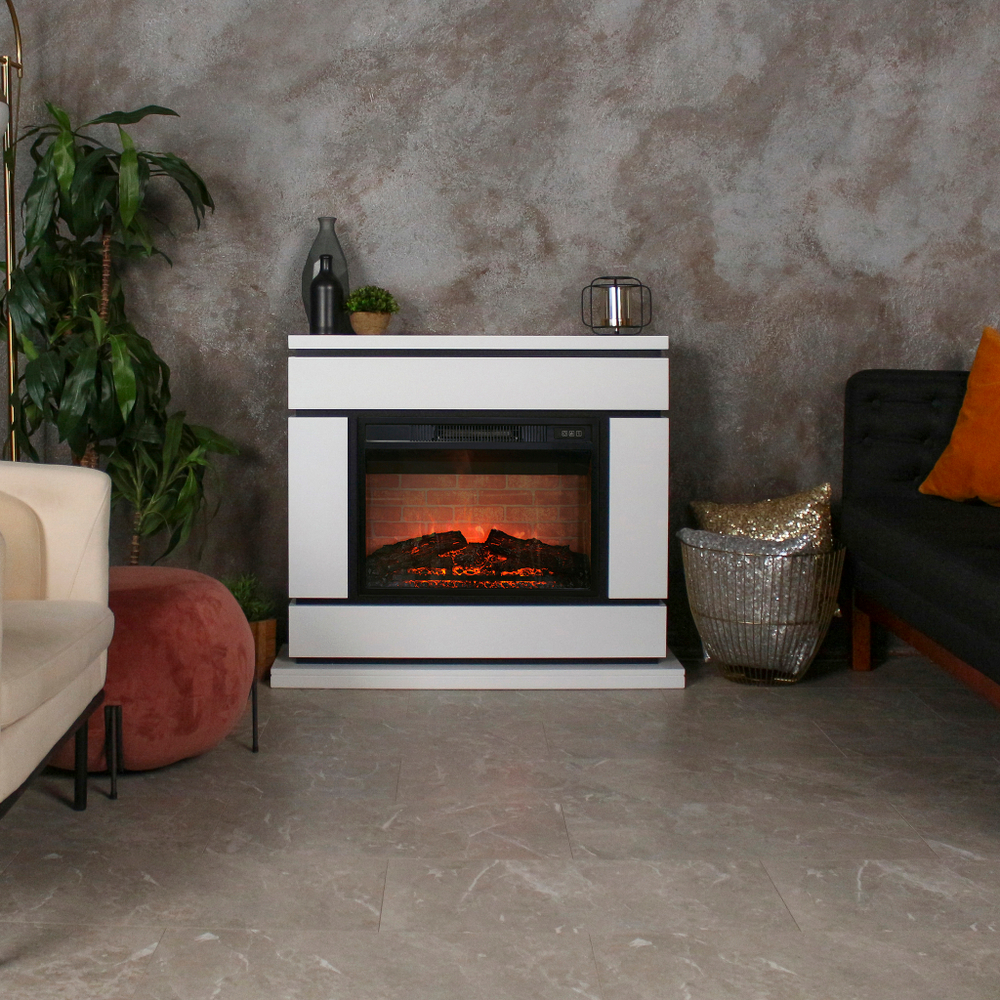 Каминокомплект Real Flame Vega 24 WT с очагом Irvine 24