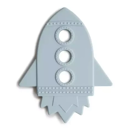 Силиконовый прорезыватель Mushie - Rocket Cloud