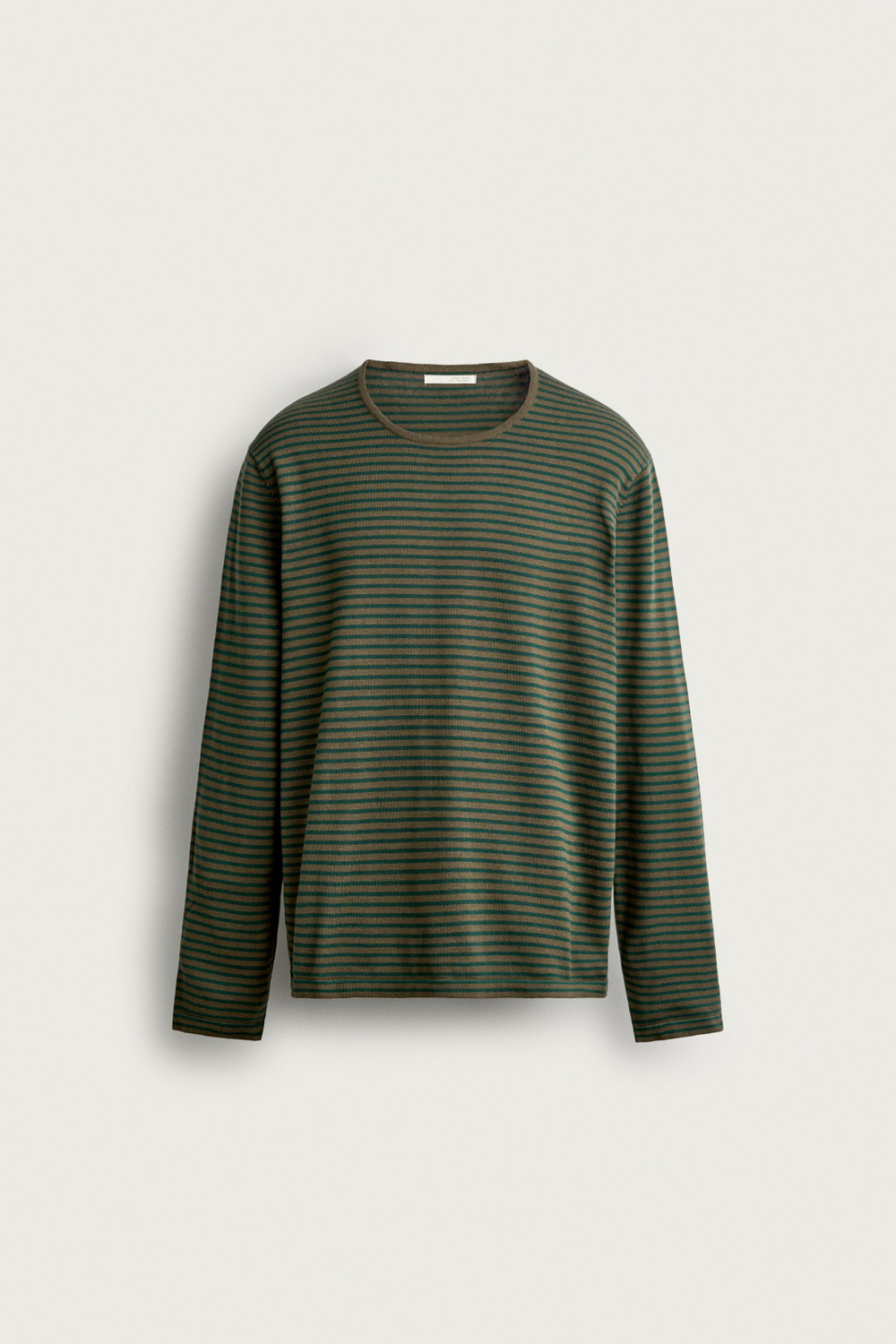 СВИТЕР В ПОЛОСКУ КЛАССИЧЕСКОГО КРОЯ — ZARA
