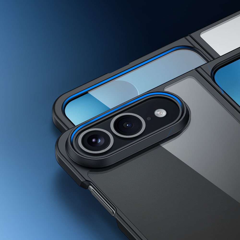 Двухкомпонентный чехол с черными рамками для iPhone Duo, серия Aimo Series Case от Dux Ducis