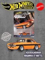 Машинка Хот Вилс Премиум Alfa Romeo Giulia HNW46 JBM04