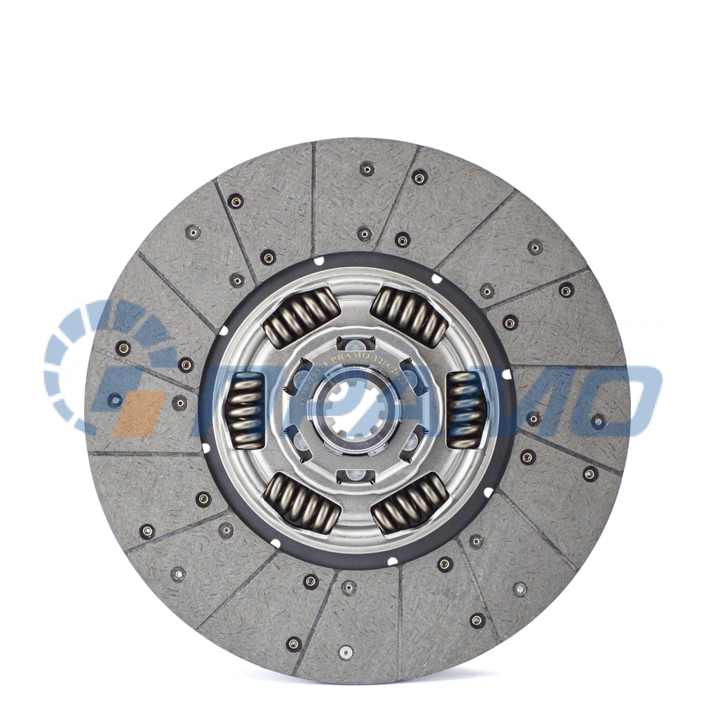 1878079331 (ПРАМО) Диск сцепления ведомый для ПАЗ-320402-03 (КПП ZF S5-42)