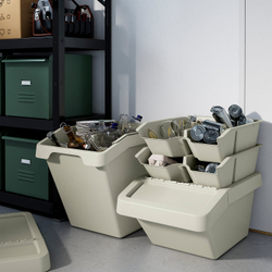 IKEA SORTERA  (ИКЕА СОРТЕРА)  -  Вкладыш с отделениями - бежевый 38x45x14 см