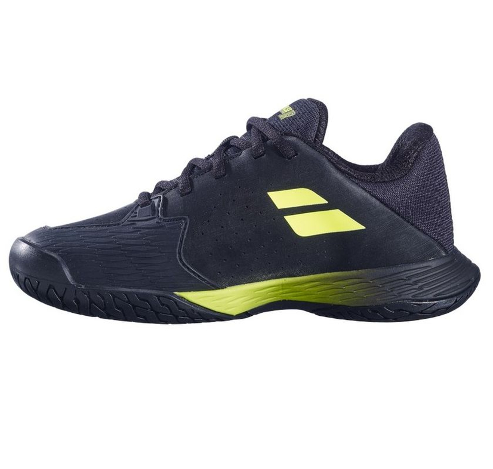 Детские теннисные кроссовки Babolat Propulse Junior 3 All Court - black/aero