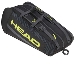 Сумка теннисная Head Base Racquet Bag M - black/neon yellow