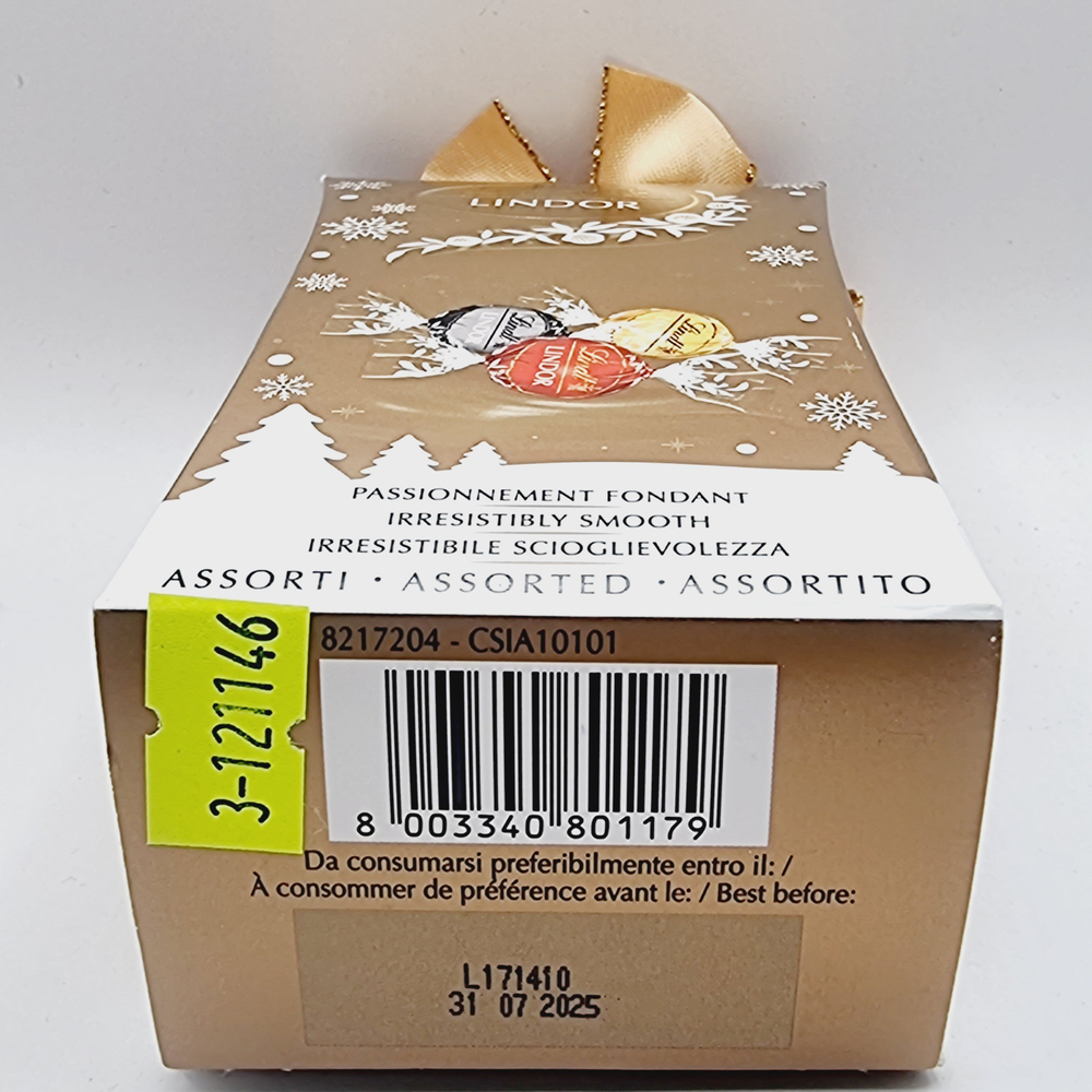 Конфеты Lindt Lindor ASSORTED ассорти шоколад в подарочной коробке 75 г (Из Финляндии)