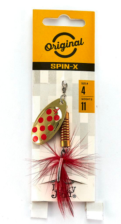 Блесна вращ. Lucky John SPIN X ROUND 04 11,0г GR