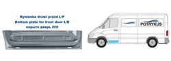 Внутрянка правой двери Mercedes Sprinter 1995-2006 (Potrykus)