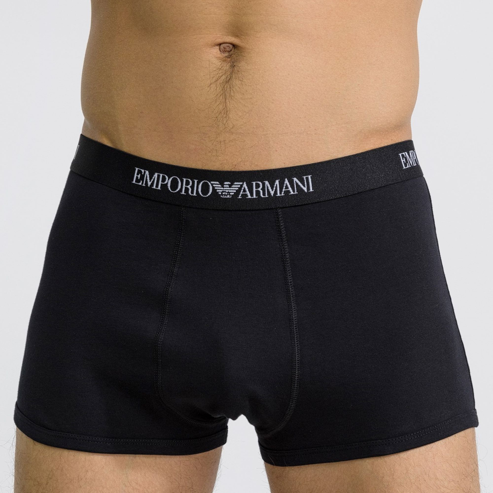 Набор из 3 разноцветных трусов-боксеров Emporio Armani (Размер: XL) (Цвет: разноцветный)