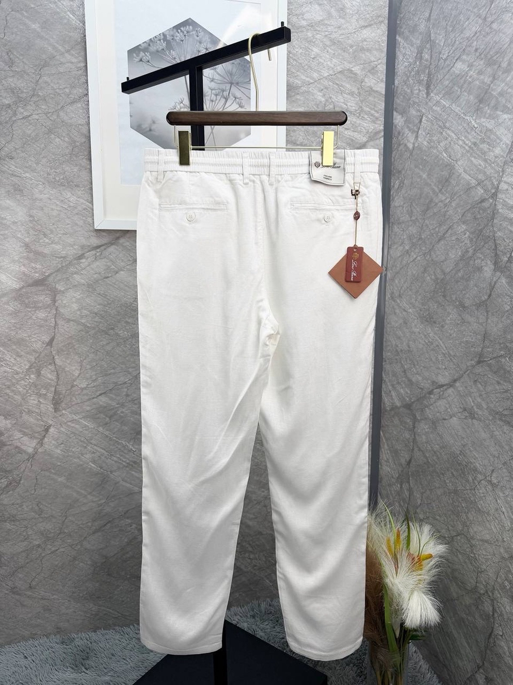 Льняные брюки Loro Piana