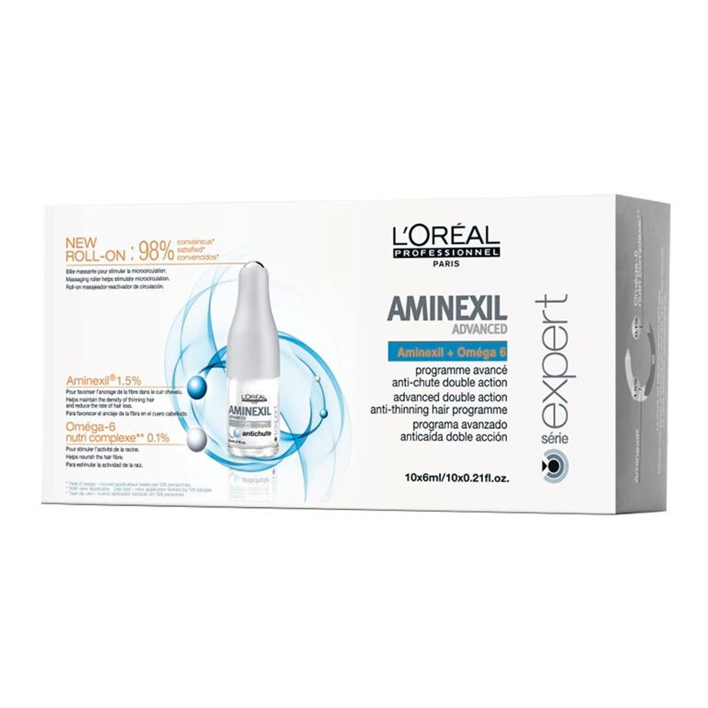 L'Oreal Professionnel Serie Expert Aminexil Advanced - Ампулы против выпадения волос 10*6мл