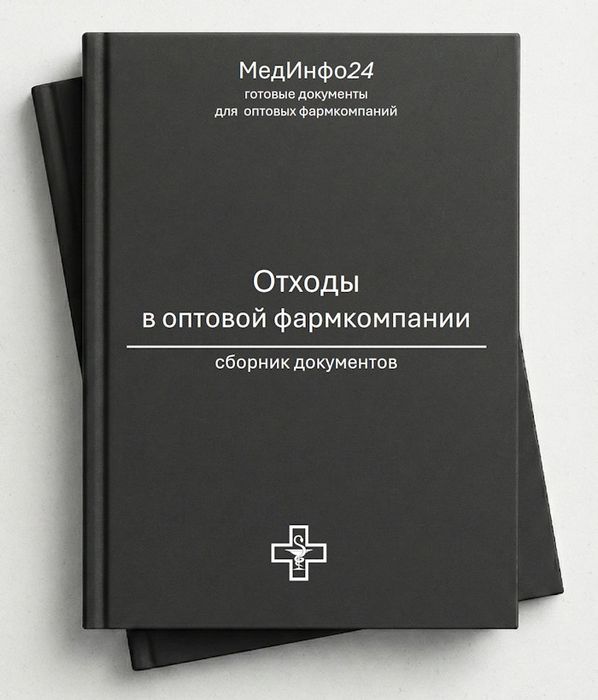 Сборник «Отходы в оптовой фармацевтической организации»