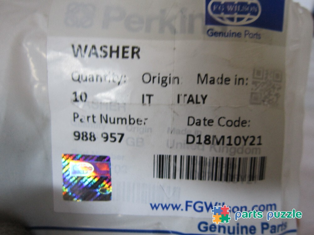 Шайба форсунки / WASHER АРТ: 988-957