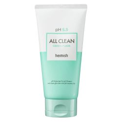 Слабокислотный гель для умывания для чувствительной кожи Heimish pH 5.5 All Clean Green Foam 150 мл