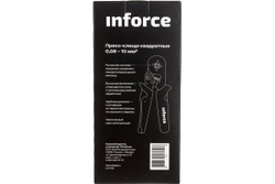 Квадратные пресс клещи Inforce 0.08-10 мм2 06-19-10