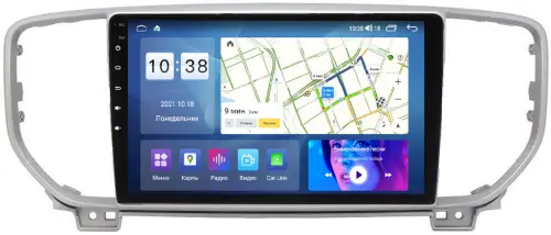 Магнитола для KIA Sportage 2018-2021 - Parafar PF577UHD на Android 13, Быстрая, QLED, CarPlay, 4G SIM-слот