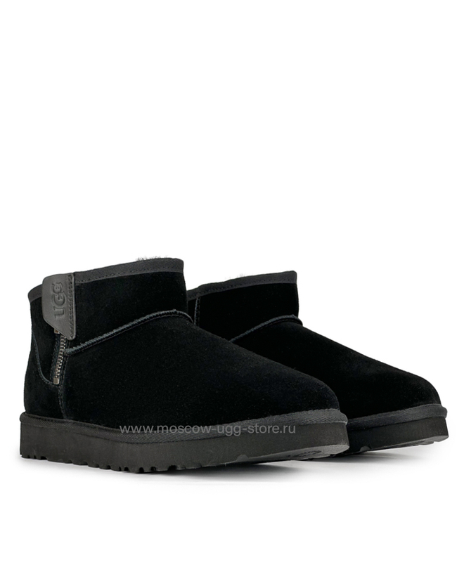 MEN'S ULTRA MINI ZIP BOOT Black