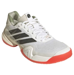 Мужские кроссовки теннисные Adidas Barricade 14 M - cloud white/carbon/wonder white