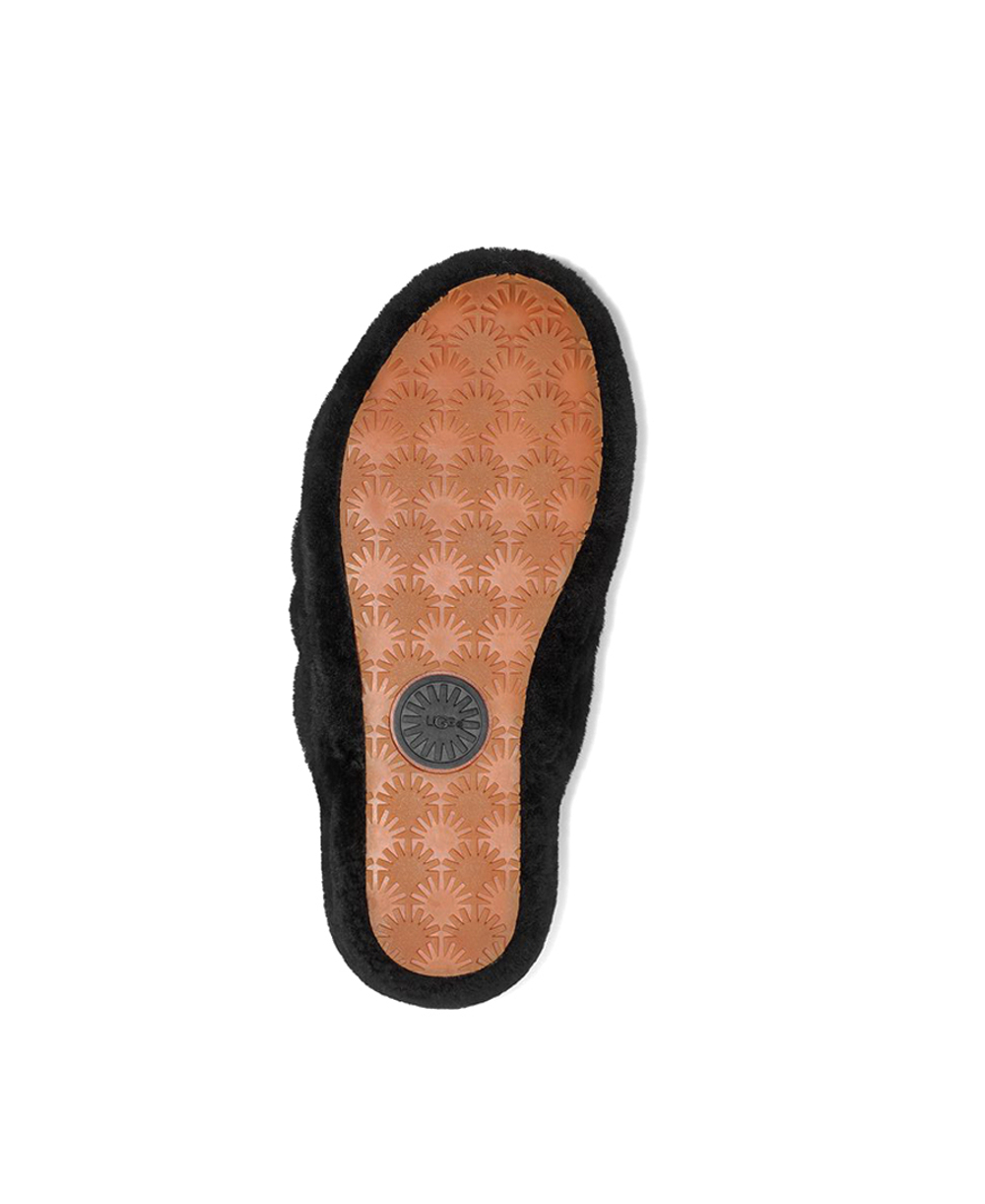 Ugg Fluff Yeah Slide-Black