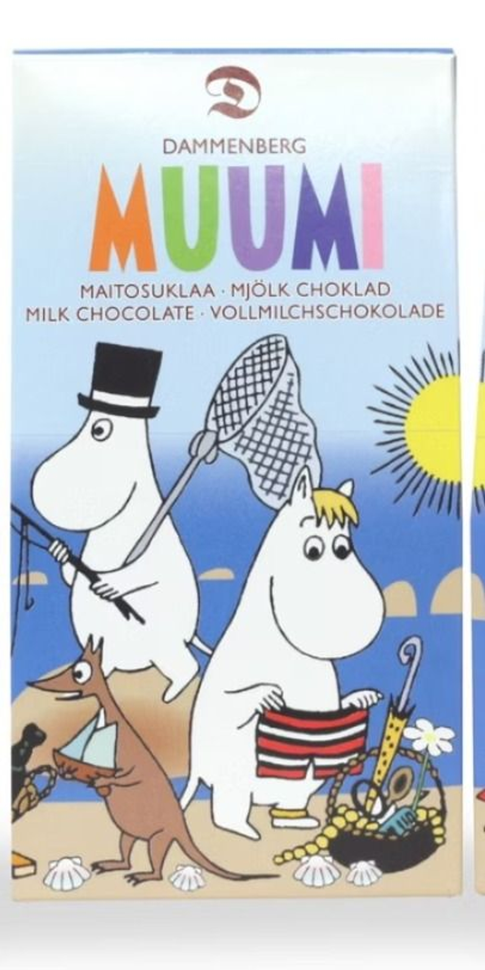 Шоколад молочный MUUMI Dammenberg Мумины, без глютена, 55 г (из Финляндии)