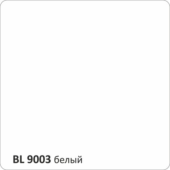 Плита BILDEX PE 3x1500х6000мм белая панель BL 9003